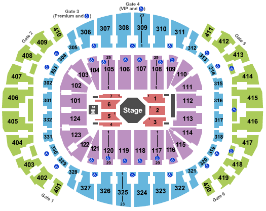 Kaseya Center Jay Z Seating Chart