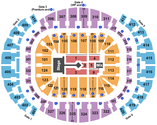 Aac Seating Chart