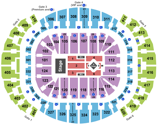 Kaseya Center Lorde Seating Chart