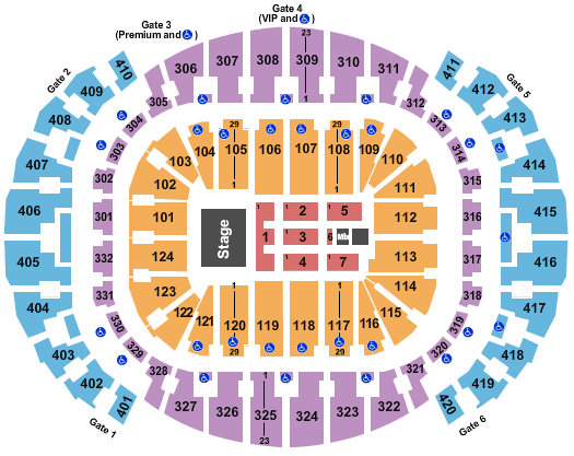 AmericanAirlines Arena Maluma seating chart - eventticketscenter.com