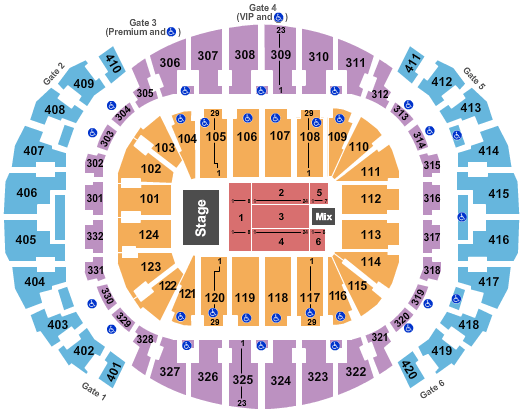 Kaseya Center Marc Anthony Seating Chart