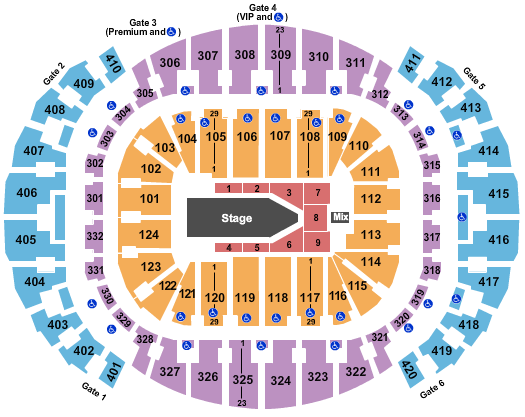 Kaseya Center The Weeknd Seating Chart