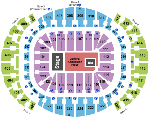 FTX Arena Seating Chart & Maps - Miami