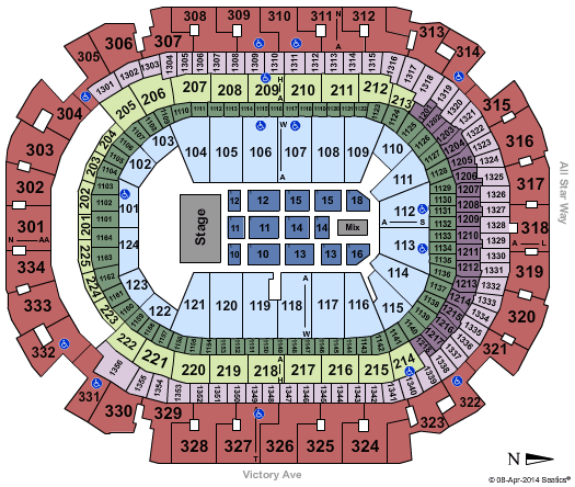American Airlines Center Jesus Christ Superstar Seating Chart