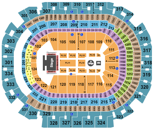 Miami Heat Interactive Seating Chart