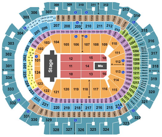 Romeo Santos American Airlines Center Seating Chart