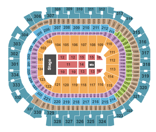 Garth Brooks Seating Chart Calgary