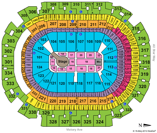 American Airlines Center Vincent Fernandez Seating Chart