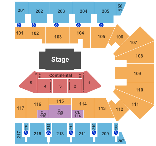 American Bank Center Alice Cooper Seating Chart