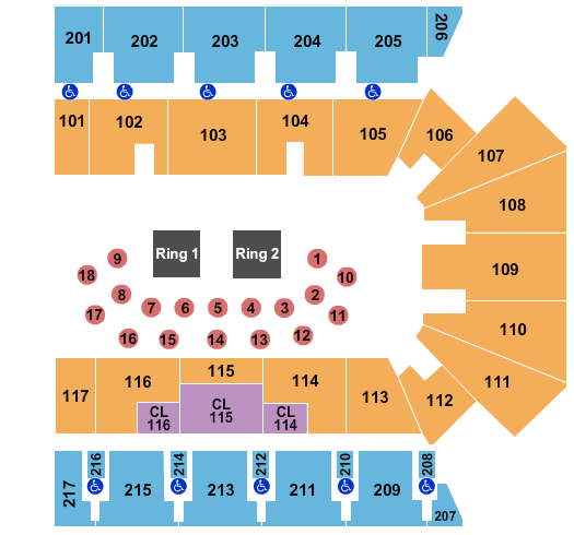 American Bank Center Boxing 2 Seating Chart