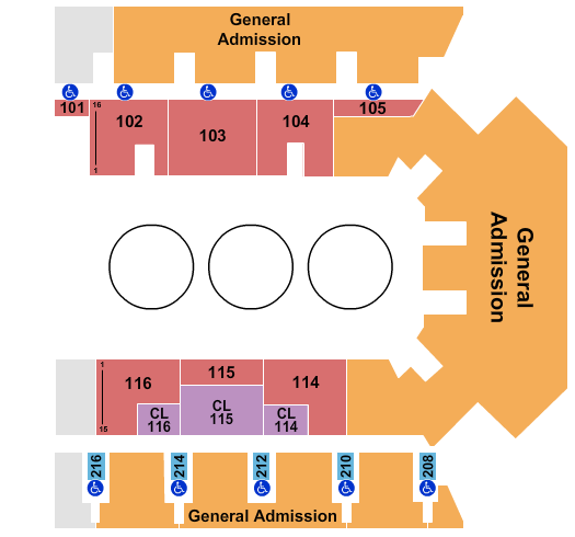 American Bank Center Circus Seating Chart