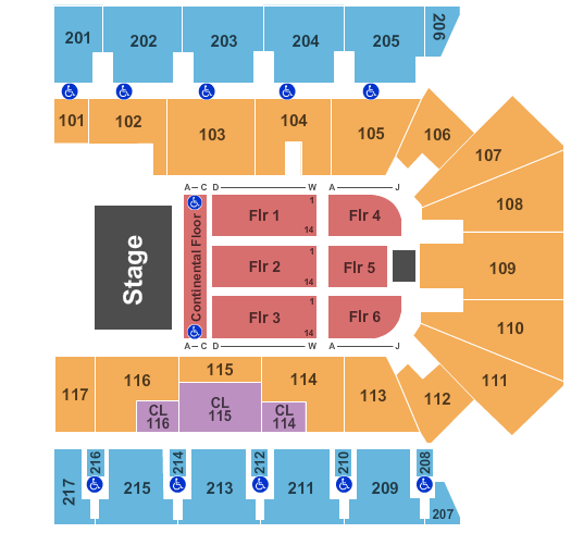 American Bank Center Dolly Parton Seating Chart