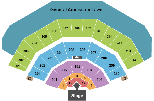 American Family Insurance Amphitheater Backstreet Boys Seating Chart