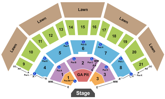 American Family Insurance Amphitheater Jason Aldean Seating Chart