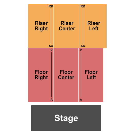 Ameristar Casino & Hotel - Saint Charles Seating Chart