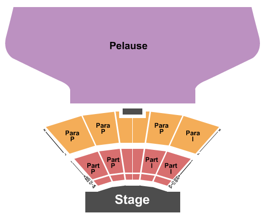 Amphitheatre Fernand - Lindsay Next Event Seating Chart