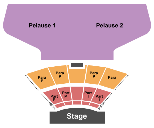Amphitheatre Fernand - Lindsay Endstage GA Lawn Seating Chart
