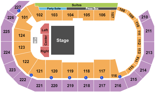 AMSOIL Arena At DECC Cocomelon Seating Chart