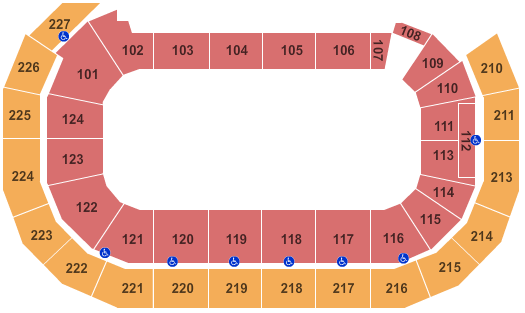 AMSOIL Arena At DECC Open Floor Seating Chart