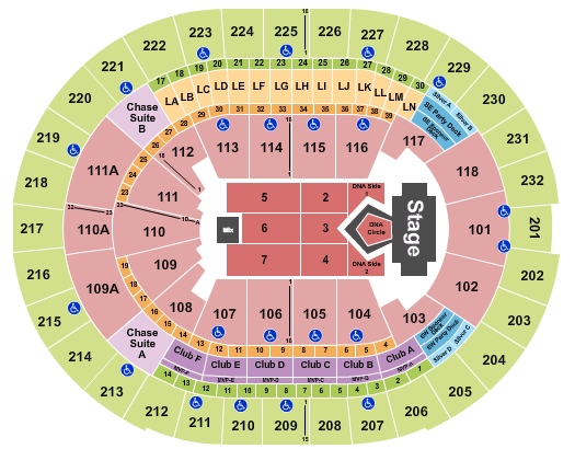 Kia Center Backstreet Boys Seating Chart