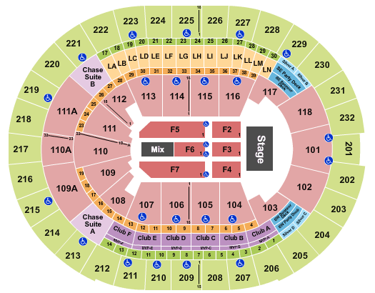 Kia Center Barry Manilow Seating Chart