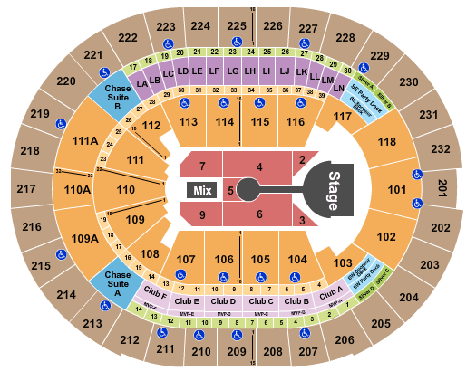 Kia Center Casting Crowns Seating Chart