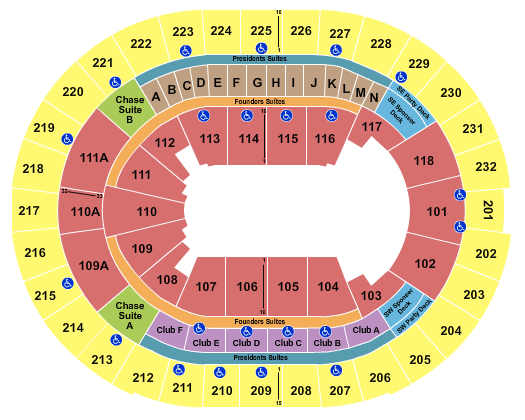 Kia Center Center Stage Seating Chart