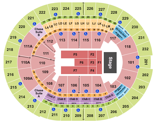 Kia Center Endstage 2 Seating Chart