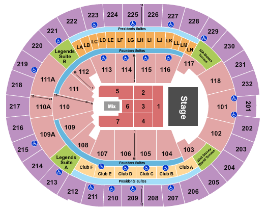 Kia Center Endstage 3 Seating Chart