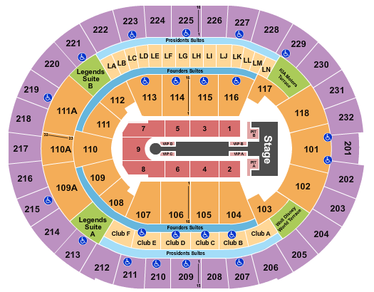 Kia Center Jennifer Lopez 2024 Seating Chart