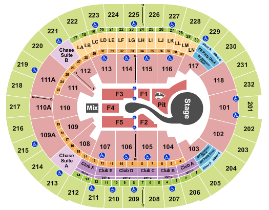 Kia Center Katy Perry Seating Chart