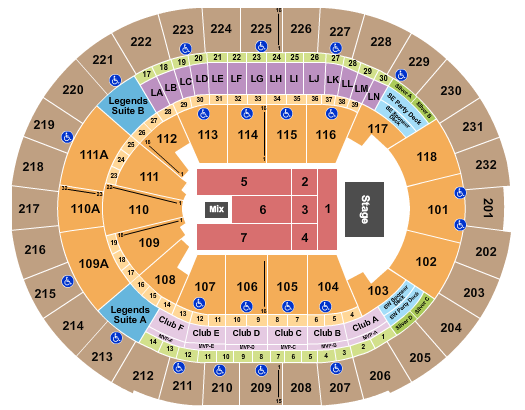 Kia Center Lil Baby Seating Chart