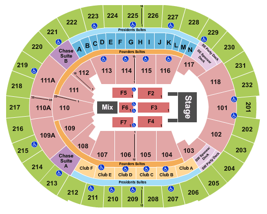 Kia Center Luis Miguel Seating Chart