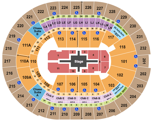 Kia Center Roger Waters 2 Seating Chart