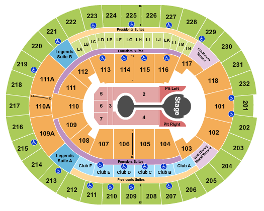 Kia Center Shawn Mendes 2 Seating Chart