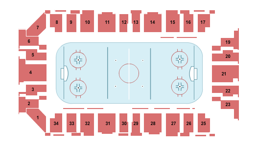 Androscoggin Bank Colisee Hockey Seating Chart