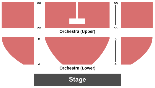 Moon River Theater Seating Chart