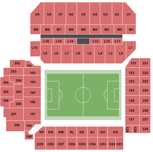 Anfield Stadium Soccer Seating Chart