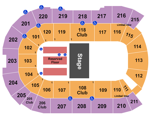 Angel of the Winds Arena Sesame Street Seating Chart