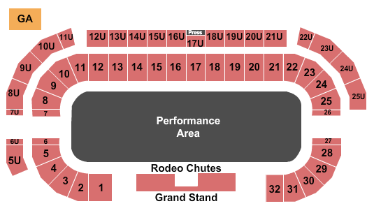 Star Of Texas Rodeo Seating Chart