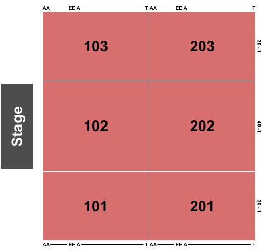 Anheuser-Busch Brewery End Stage Seating Chart