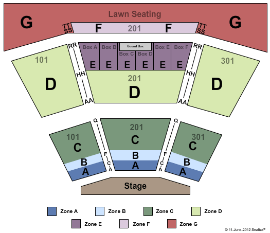 Agua Caliente Concert Seating Chart