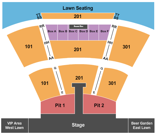 Anselmo Valencia Tori Amphitheater Endstage Pits with Catwalk Seating Chart