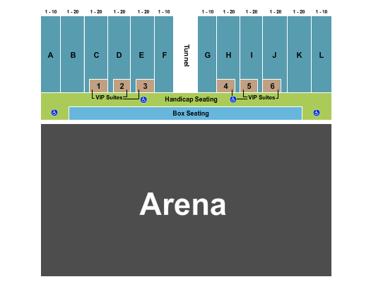 AV Fair & Event Center Monster Seating Chart