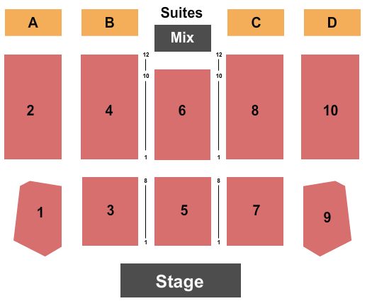 Apache Casino Hotel Seating Chart