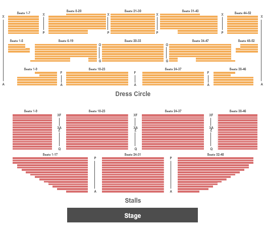 Apollo Victoria Theatre Seating Map