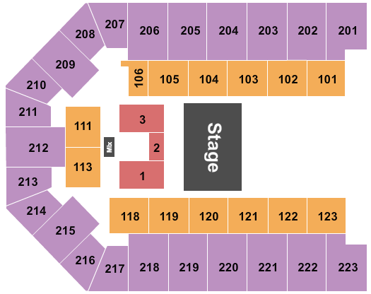 Appalachian Wireless Arena Quarter House Seating Chart