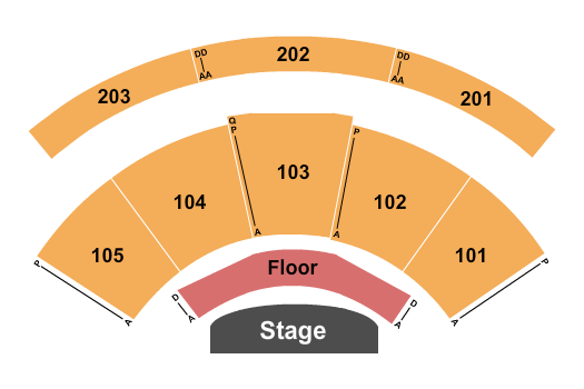 Arbogast Performing Arts Center Seating Chart