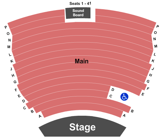 Arden Theatre Seating Chart