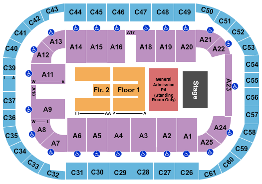 Arena At Ford Idaho Center Dave Matthews Band Seating Chart